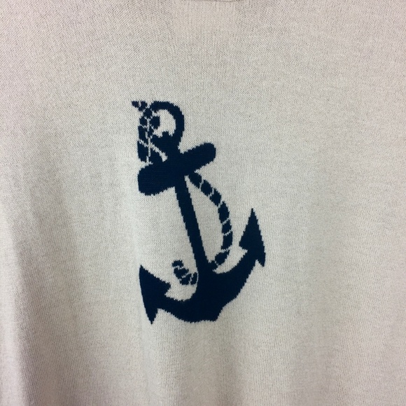 J Crew Factory Intarsia Charley in Anchor Size XS - Picture 3 of 8